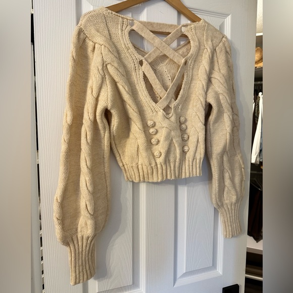 Minkpink cropped bobble sweater - Picture 3 of 4